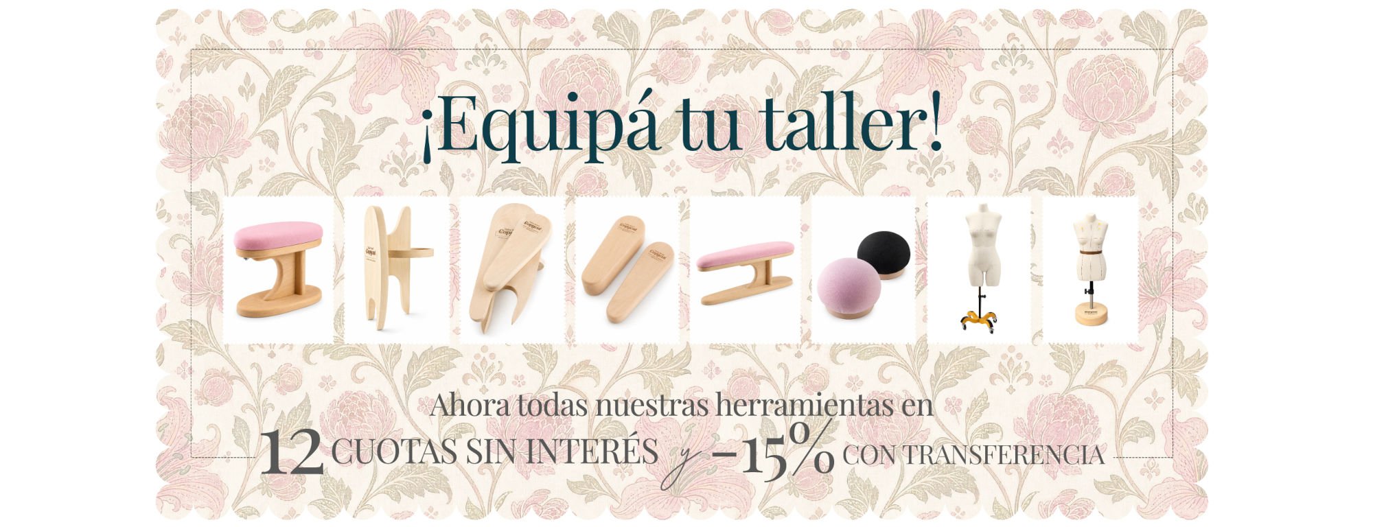 Ahora todas nuestras herramientas en 12 cuotas sin interes